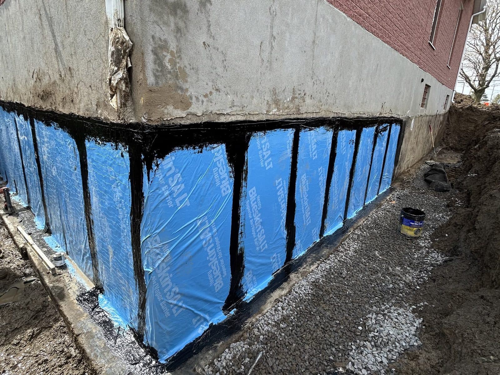 Chantier de drain français numéro 6
