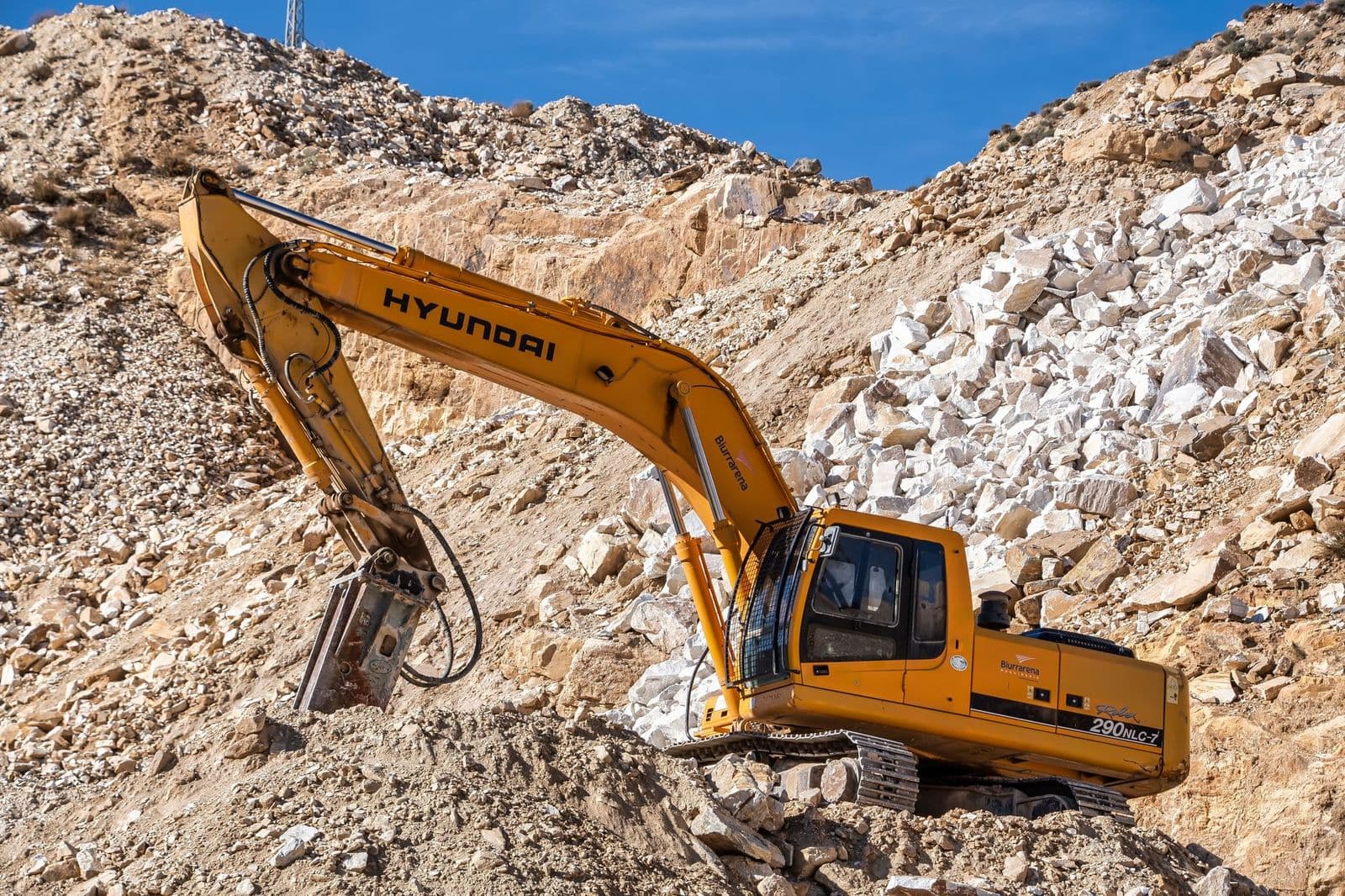 Excavation industrielle